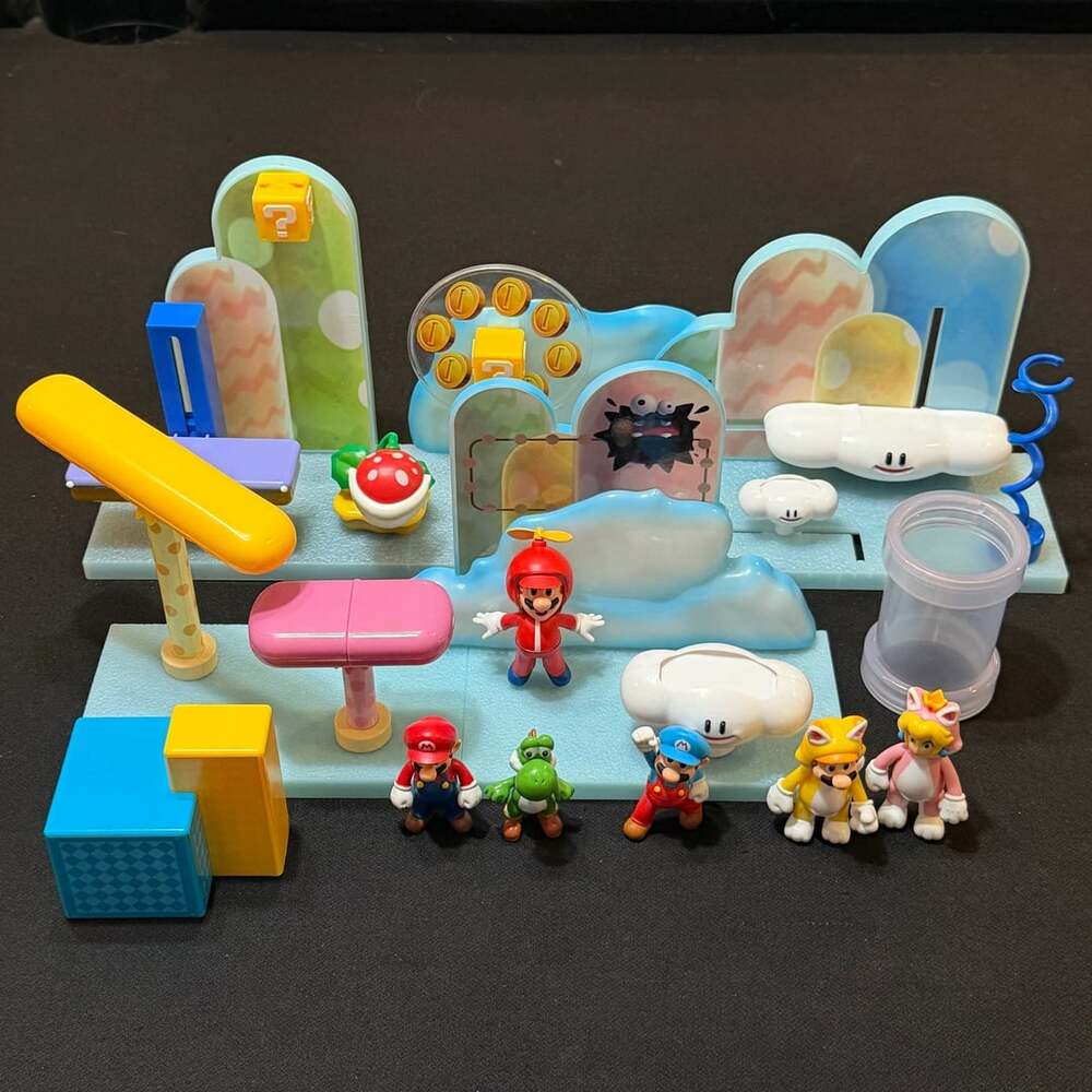 Nintendo Super Mario Deluxe Cloud Playsets + Figures